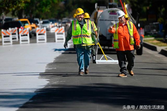 洛杉矶把马路刷白了 这就能对抗全球暖化？-1.jpg