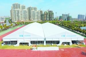 淮安国际食品博览会各展馆搭建工作已完成-1.jpg